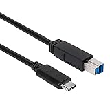 PCATEC USB 3.1 Gen2 Type-C to USB 3.0 Type-B Cable ケーブル 1M