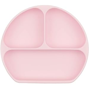 bumkins(バンキンス) ピタッと吸着! 吸盤付きシリコンディッシュ ピンク BM-GD-PNK