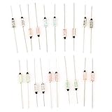 ペレット型 　温度ヒューズ100本セット 　10種温度ヒューズ×10本/種　10A-250V　100本セット