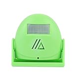 Giantree スマートワイヤレスドアベル、（緑）赤外線yingbin自動ボディーセンシングドアベルアラーム