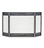ラニエールtri-panel暖炉スクリーン グレー 13366IR