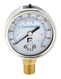 GAUGE PRESS LIQUID FILLD by CAMPBELL MfrPartNo PG1TL-NL [並行輸入品]