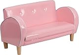 Kids Pink Loveseat [並行輸入品]