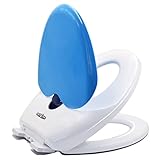 Hotone子供&大人用All in One Real SimpleトイレトレーニングファミリプラスチックホワイトトイレシートカバーMade by環境に優しいPP Not molded-wood Ro