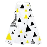 新しい　ポータブル　アウトドア　キャンプ用　赤ちゃんを母乳授乳カバー　薄綿のタオル　三角