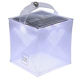 GRAND FIELD ソーラームーン ソーラーランタン LEDランタン 防水 軽量 80g 折り畳み ホワイト LED10灯 点灯時間20時間 (ウォームホワイト)