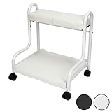 フットケア ワゴン TJ01 ホワイト 幅50cm×奥行42cm×高さ60cm [ フットカート フットバスワゴン ペディキュア フットケア ネイルテーブル ネイルワゴン ペディキュア台 足置き フット カート ワゴン 台 ]