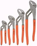 Pittsburgh 4 Piece Tongue and Groove Joint Pliers Set by Pittsburgh