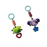 Jiliオンライン2pieces新生児赤ちゃんPramベッドHangingベルぬいぐるみソフト動物Rattles Teeher Cribおもちゃ