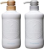 CLAYGE クレージュ(Ｓ) シャンプー 500ml ＆ トリートメント 500ml セット 温冷ヘッドスパ さらさらなめらか 2個アソート