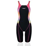 Peacoco ワンピース水着 キッズ・子供・ジュニア スイミングウェア 女の子 ワンピース スポーツ 水泳競技 学校 スイムスーツ スクール水着
