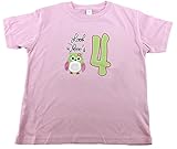 誕生日シャツfor Baby Girls with Owl , Look Whos 1 US サイズ: XL カラー: ブラウン