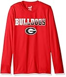 NCAA Georgiaパフォーマンス長袖Tee レッド