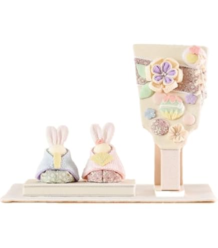 Amazon.co.jp: ［夢み屋］羽子板 雛人形 コンパクト 日本製 手づくり