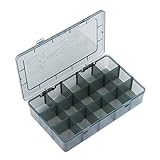 KKmoon ツールボックス 収納ケースホルダー リムーバブルコンパートメント付き