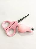 Baby Scissors nail clippers Set Care Convenient Daily Baby Nail Care Pink by Kidsfantasy