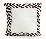 Pam Grace Creations Pillow, Zara Zebra by Pam Grace Creations