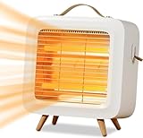 電気ストーブ 小型 省エネ セラミックヒーター 暖房器具 電気 足元ヒーター 遠赤外線 速暖 温風 転倒時自動OFF コンパクト 軽量 静音