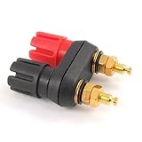 SODIAL（R）デュアルのバナナプラグターミナル　スピーカ