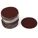 uxcell　紙やすり　サンドペーパー　7.5cmダイヤ　240グリット　振動ツール　50個