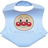 アンパンマン お食事エプロン 立体ポケットエプロン キッズ 女の子 男の子 ガールズ ボーイズ j-kuz04 ブルー