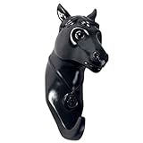 家庭用Chineseホームインテリア壁フック動物デザインPothook Horseブラック