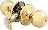 Brinks 2115-105 Ball Style Door Knob for Hall and Closet, Polished Brass by BRINKS