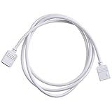 コネクタ 4pin LEDテープライトコネクタ オス LEDテープ 延長用ケーブル ライトストリップ用 0.3/0.5/1/1.5/2/2.5/3/5/10M RGB対応 コントローラ接続 半田不要 