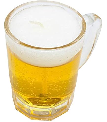 生ビール・ジョッキロウソク　大 Amazon.co.jp: ろうそく 仏壇用 ビール