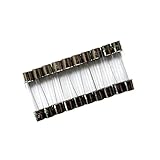 IPOTCH 10個セット ヒューズ ガラス管 クイック 6mm×30mm 過電流保護 10A/15A/20A - 10A
