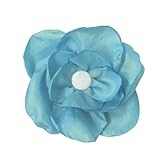 simply pretty ヘアバンドにつけたりママのコサージュにも ヘアアクセ ポピークリップ パリスブルー 757034