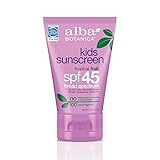 Alba Botanica, Natural Very Emollient Sunscreen, Kids, SPF 45, 4 oz (113 g)
