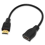 ハイスピード HDMI 2.0 延長 ショートケーブル 30cm 【4K/2K HDR10 対応】 IC-2HDMI03E (30cm)