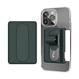 momo stick モモスティック Mag Card Grip ＭagSafe対応カードケース付きグリップスタンド ダークグリーン MMS25295