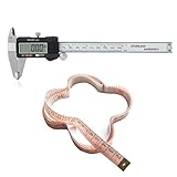 Mumiji デジタルノギス 大文字 15cm ホールド機能付き