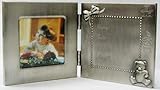 Elegance Pewter Birth Record Photo Frame by Elegance
