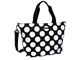 Hanna Hula 2WAYトートバッグ ブラックドット 横33cm×縦31cm×奥行き16cm 本体380g+付属品60g ポリエステル CMO-TT13