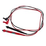 Dolity マルチメータ　リード　テスト　プローブ　ワイヤ　セット　電圧計ケーブルペン　クリップ　交換部品　アクセサリー