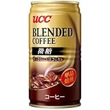 UCC ブレンドコーヒー微糖 (185ｇ缶×30本入)×3ケース