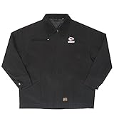 NFL Kansas City Chiefs Tradesmanキャンバスキルト裏地ジャケット、ブラック、XXLサイズ