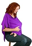 Bamboobies Cute Little Nursing Cover S/M Hot Purple by Soft Style