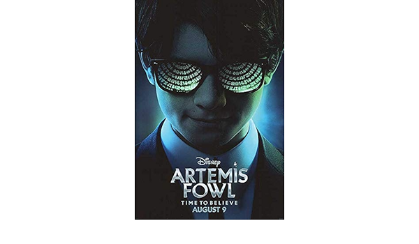 Amazon 映画ポスター アルテミスと妖精の身代金 ディズニー インテリア アート おしゃれ フレームなし Adv 両面 アートフレーム ポスター オンライン通販