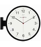 Amazon.co.jp: ベスタイム(BESTIME) RC296A 両面壁掛け時計 掛け時計