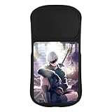 グルマンディーズ NieR:Automata Ver1.1a iPhone14 / 14 Pro / 13 / 13 Pro / 12 / 12Pro 対応 ハイブリッドガラスケース 9S BANA-01B