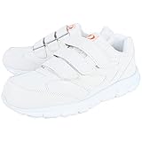 [ジーデージャパン] 軽量 鋼製先芯入り 作業靴 ナイロンメッシュ 3E GD-817 白 27 cm