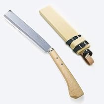 Amazon.co.jp: 東周作 極上 腰鉈 片刃240mm 細身 左利き用 青紙鋼 鞘 