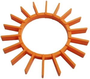 多機能シリコン鍋しき「開いてPON!」 オレンジ