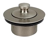 Lift & Turn浴槽排水、サテンニッケル仕上げ – Plumb Usa