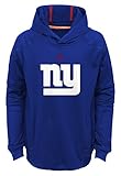 NFLニューヨークジャイアンツBoys Youth「Mach」プルオーバーパーカー、ダークロイヤル、Small ( 8 )
