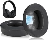 SoloWIT 冷却ジェル パッド イヤーパッド Beats Studio 3 ＆ Studio 2 Wired/Wireless 用 ヘッドセット 交換パッド A1914/B0500/B0501 用 ヘッドパッド ノイズアイソレーション 高密度フォーム 替え 耳当て 冷感 ‐ ブラック